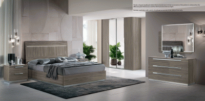 Bedroom Furniture Modern Bedrooms QS and KS Kroma Bedroom GREY Additional Items