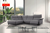 Brands Stella Collection Upholstery Living Challenger Sectional Left w/Electric Recliner
