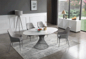 Dining Room Furniture Kitchen Tables and Chairs Sets 9034 Dining Table with 1254 Chairs and 3012 buffet