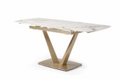 Dining Room Furniture Marble-Look Tables